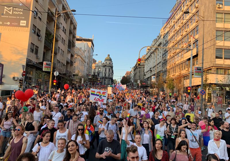  Under the banner of ‘I’m not giving up’ Belgrade Pride 2019 is successfully held.