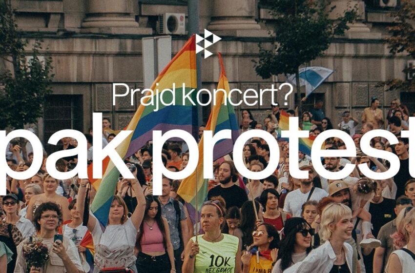  Prajd koncert? Ipak protest