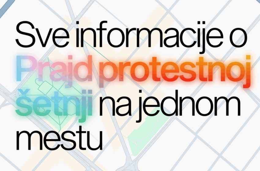  Sve informacije o Prajd protestnoj šetnji na jednom mestu