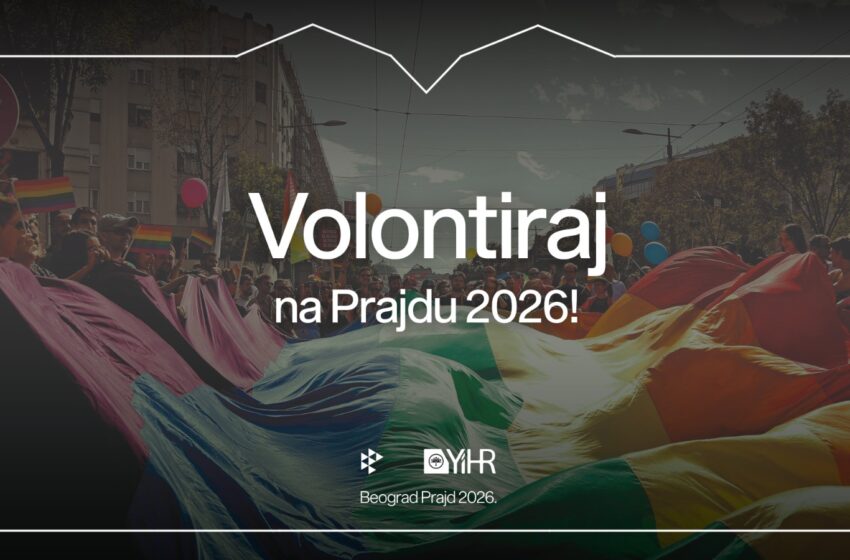  Volontiraj na Beograd Prajdu 2026!